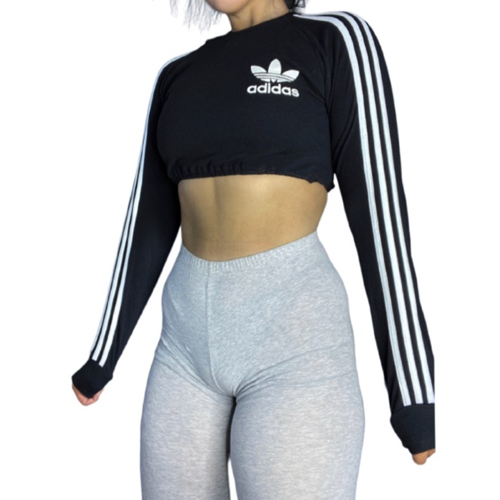 Adidas Originals Reworked Longsleeve Crop Top